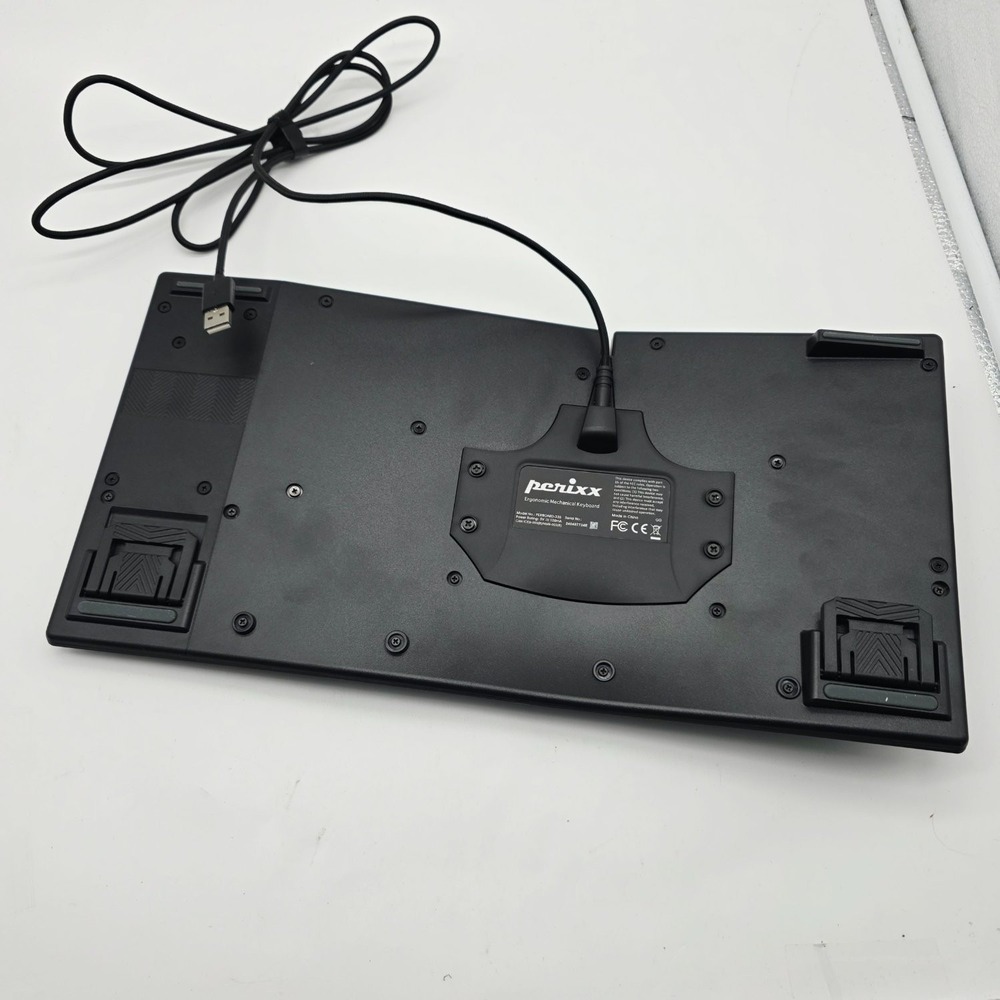 Perixx PERIBOARD-335 Wired Compact Ergonomic Mechanical Keyboard Brown Switch - Picture 5 of 10